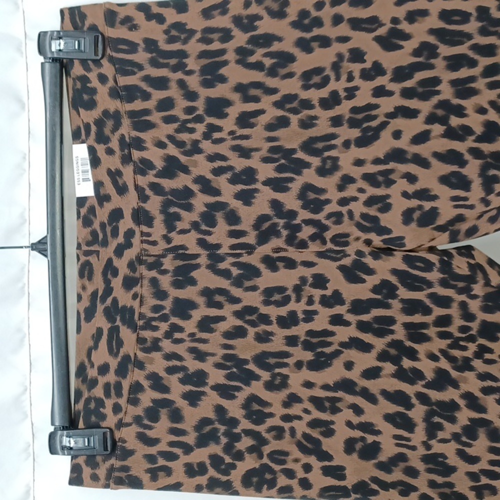 Style & Co Plus Size Basic Printed Leggings, Classic Animal Brown - Picture 3 of 10